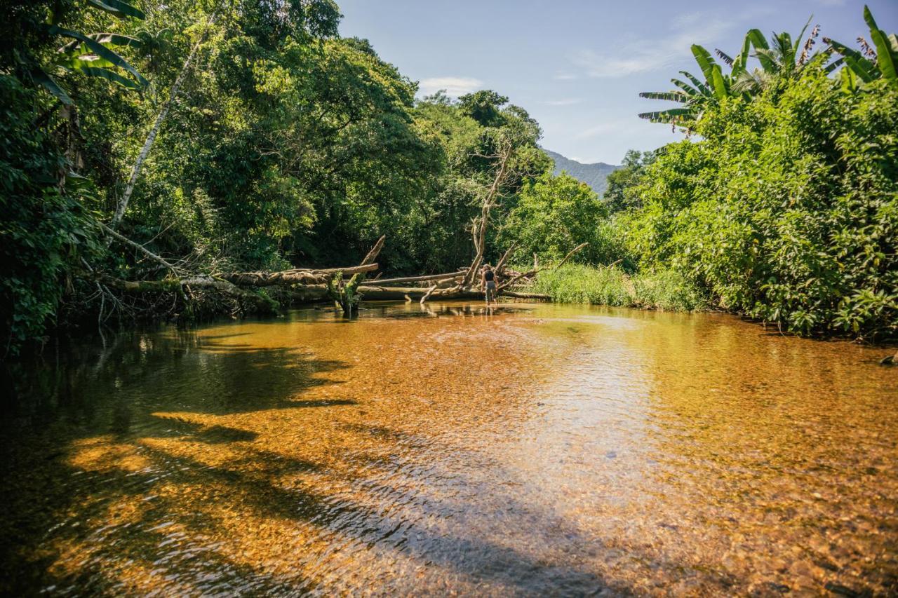 Banana Bamboo Ecolodge Убатуба Экстерьер фото