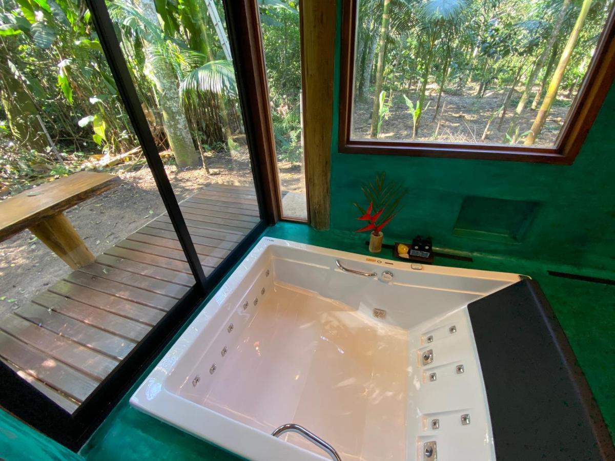 Banana Bamboo Ecolodge Убатуба Экстерьер фото