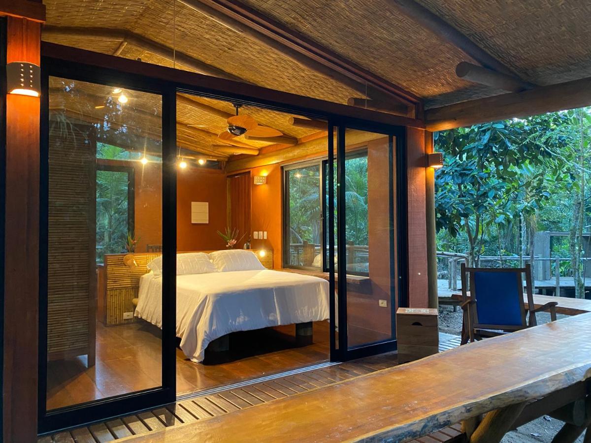 Banana Bamboo Ecolodge Убатуба Экстерьер фото