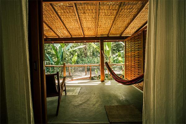 Banana Bamboo Ecolodge Убатуба Экстерьер фото