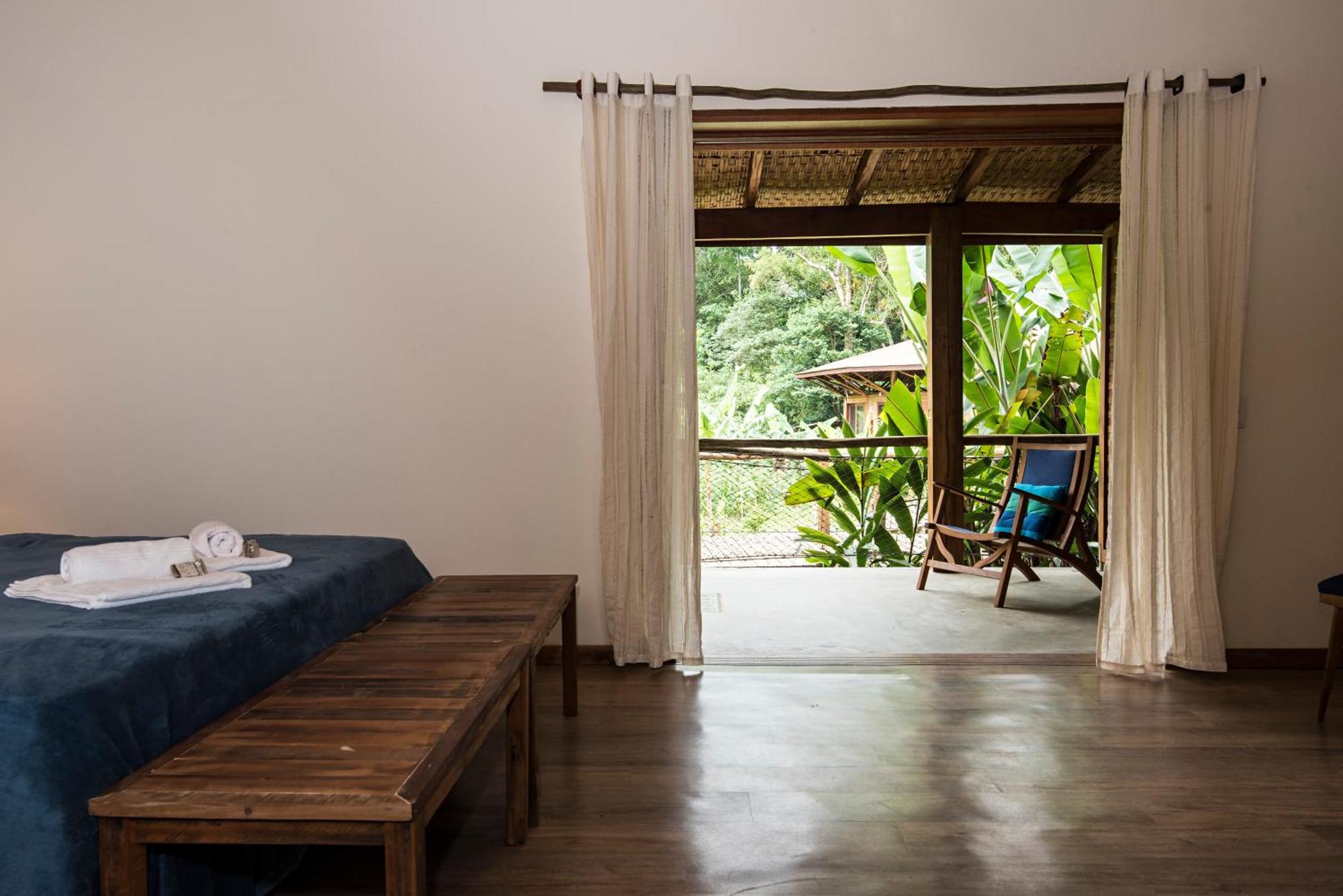 Banana Bamboo Ecolodge Убатуба Экстерьер фото